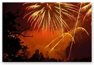 firework photography long lens