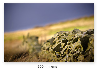 landscape lens 500mm