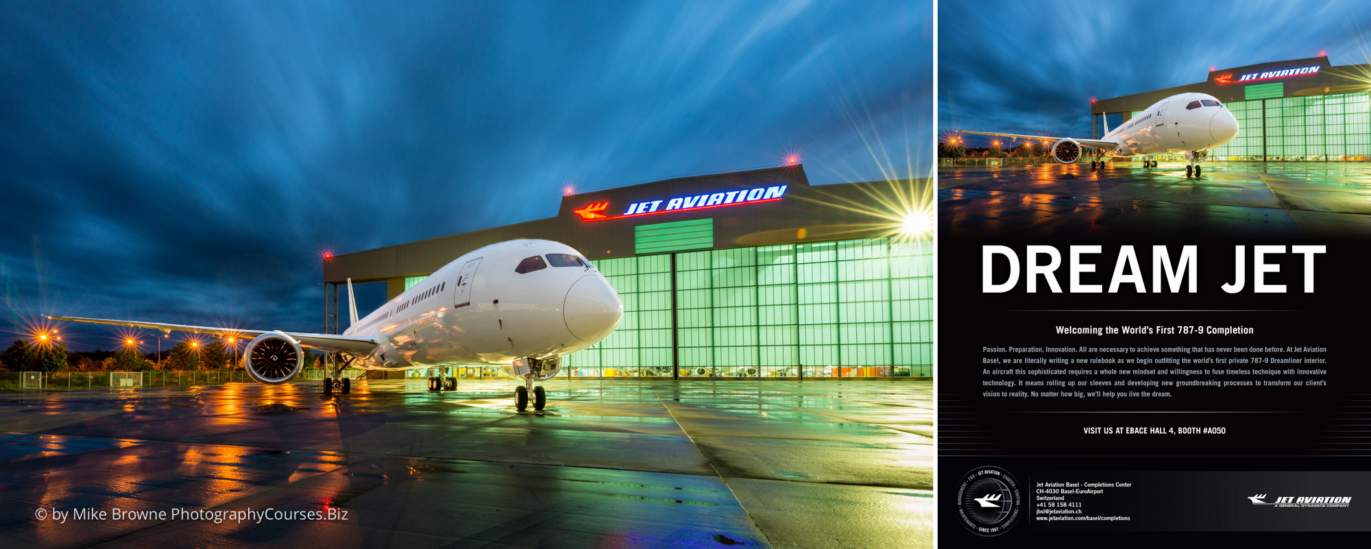 Jet Aviation advert