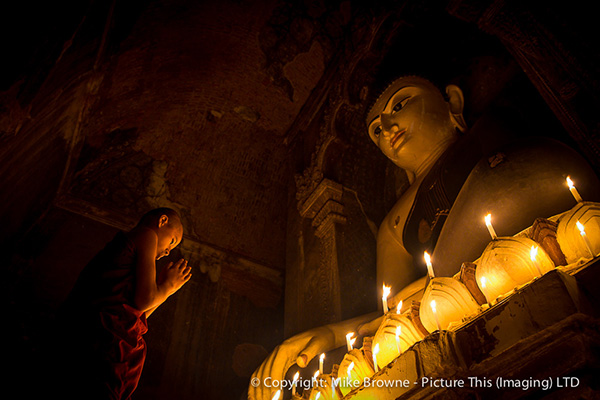 Monk by Candlelight